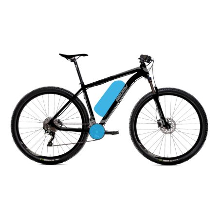 Výkon pohonu 750W, kapacita rámové baterie 19,2Ah s dojezdem až 180 km
