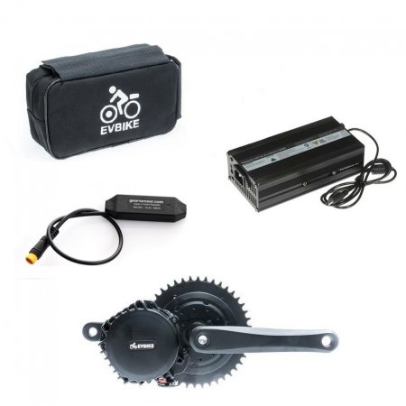 Motor power 1000W, capacity of a bag battery 13Ah with a range of up to 100 km