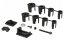 Mudguards FORCE WARD, 24"-29" plastic, black-grey