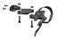 Mudguards FORCE WARD, 24"-29" plastic, black-grey