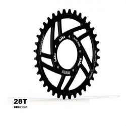 Chainring Lekkie 28T for mid-drive 250/750 W