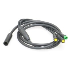 Main connection cable for mid-drive with 3 outputs