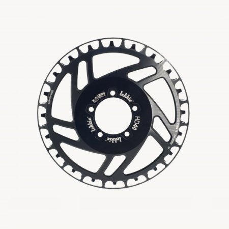 Chainring Lekkie  40 teeth for mid drive  1000W with black drive cover