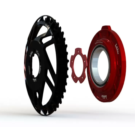 Chainring Lekkie  40 teeth for mid drive  1000W with black drive cover