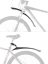 Mudguards FORCE WARD, 24"-29" plastic, black-grey