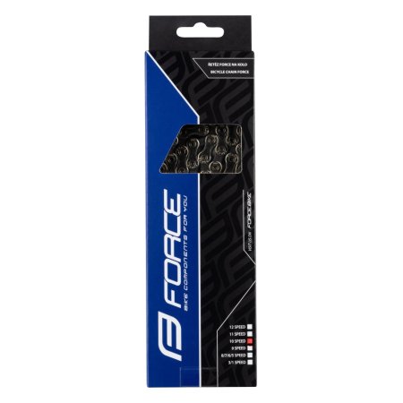 Chain FORCE P1003 10sp. 116 link, silver/dark silver