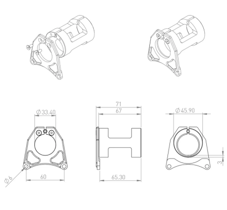 Eccentric PF30 adapter Lekkie