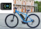 SET POWER FOR DEMANDING AND HEAVIER RIDERS - Motor power: 750W, Battery range and location: Bag, range up to 140 km (13Ah 624Wh), Charging speed: Standard 2 A, Display type: LCD C961