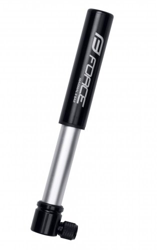 Pump FORCE MINI alloy, 12cm, black