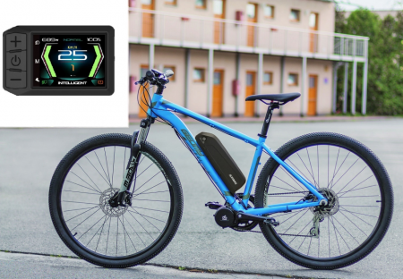 COMFORT KIT FOR ORDINARY CYCLING - Motor power: Standard 250W, Battery range and location: Frame, range up to 180 km (24Ah 864Wh), Charging speed: Faster 5 A, Display type: Full color IPS 600C