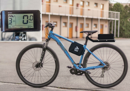 SET POWER FOR DEMANDING AND HEAVIER RIDERS - Motor power: 750W, Battery range and location: Bag, range up to 140 km (13Ah 624Wh), Charging speed: Standard 2 A, Display type: LCD C961