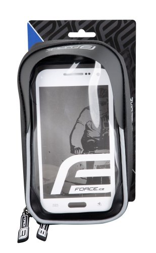 Brašna na řídítka FORCE SMART XL, černo-šedá