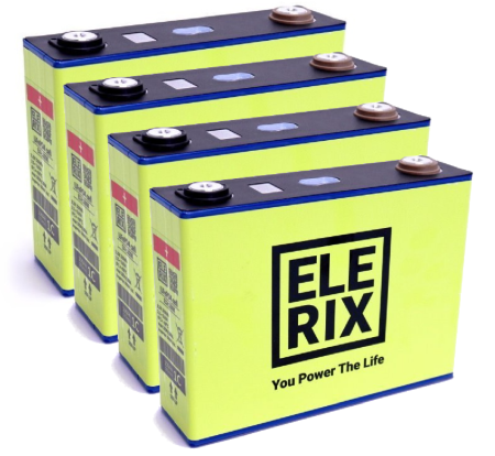 LiFePO4 bateriový pack ELERIX 100 Ah, 3.2V, 1C (pack 4 ks)