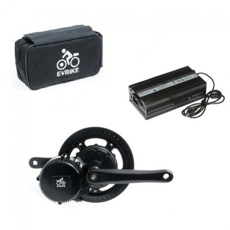Motor power 250W, bag battery capacity 15,6Ah with a range of up to 120 km