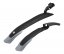 Mudguards FORCE WARD, 24"-29" plastic, black-grey