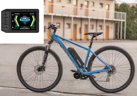 SADA EXTREME PRO NEJNÁROČNĚJŠÍ JEZDCE - Výkon pohonu: Nejvýkonnější 1000W, Dojezd a umístění baterie: Menší na rám, dojezd až 140 km (13Ah 624Wh), Rychlost nabíjení: O polovinu rychlejší nabíjení 5 A, Typ displeje: Pokročilý IPS 600C barevný