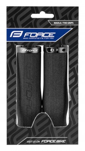Grips FORCE foam with locking, black, packed