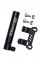 Pump FORCE MINI alloy, 12cm, black