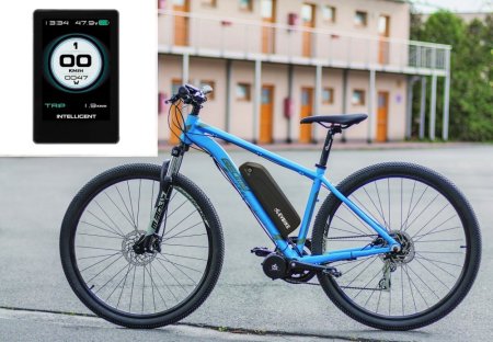 COMFORT KIT FOR ORDINARY CYCLING - Motor power: Standard 250W, Battery range and location: Frame, range up to 160 km (15,6Ah, 562Wh), Charging speed: Standard 2 A, Display type: Full color IPS 860CM