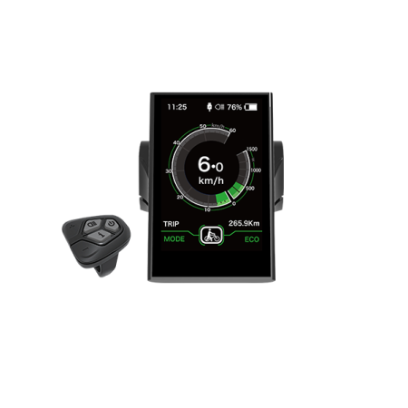 Full color LCD display C18 for mid-drive, UART